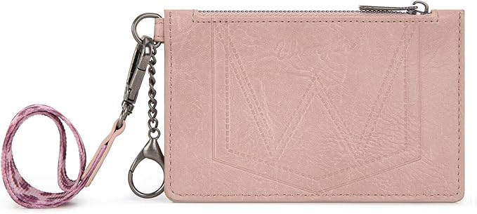 Montana West X Wrangler Credit Card Wallet Leopard Print Credit Card Holder for Women Wristlet Keychain with Wallet Small Ladies Female Wallets with Coin Purse