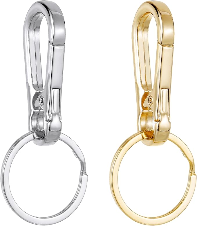 KAGNAL Metal Keychains Keyring Key Chain Ring Clip Holder Organizer for Home Car Keys Key Finder Women Men