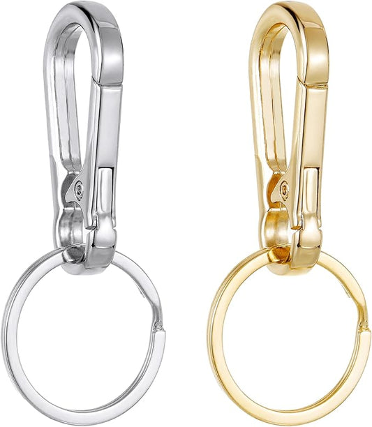 KAGNAL Metal Keychains Keyring Key Chain Ring Clip Holder Organizer for Home Car Keys Key Finder Women Men