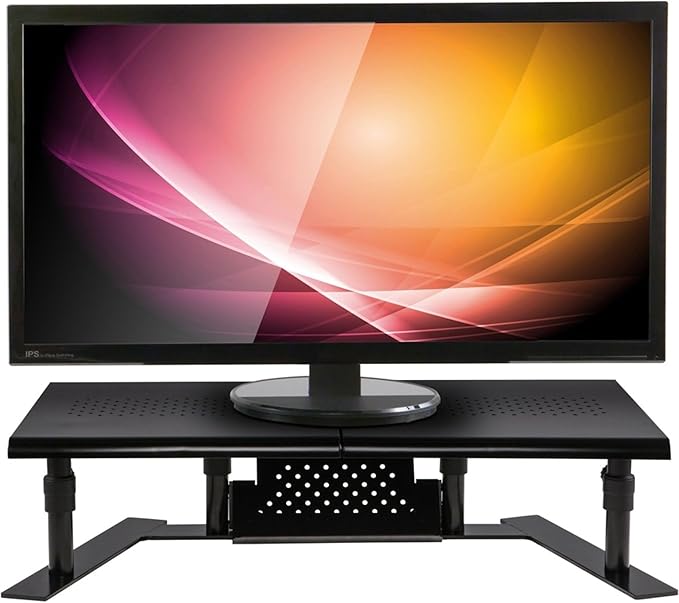 Allsop 31883 Metal Art ErgoTwin Dual Monitor Stand