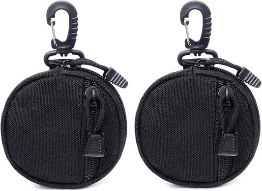 Small EDC Pouch EDC Bag Molle Pouch Tactical Wallet, Molle Accessories, Coin Pouch Coin Purse, Key Case, Tactical Keychain Pouch, Earphone Case, Military Gear Waterproof