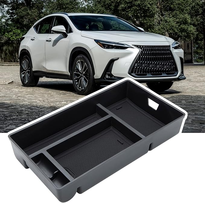 Center Console Organizer 2025 2024 2023 2022 Lexus NX NX 250/NX 350/NX 350h/NX 450h+ Accessories Armrest Box Secondary Storage Box Insert Tray Center Organizer Console