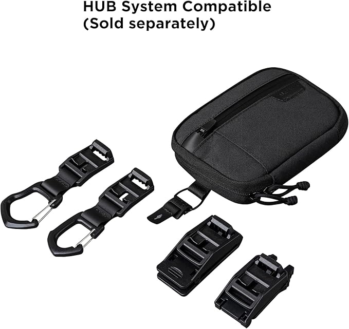 ALPAKA Admin Pouch Pro - Small Tool Pouch with Smooth Zipper, Weatherproof Storage for Electronics, Cables, EDC Organizer, Travel Accessories