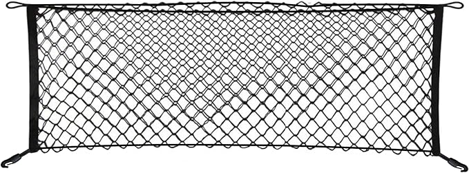 Envelope Style Automotive Elastic Trunk Mesh Cargo Net for KIA Telluride 2020-2024 - Premium Trunk Organizers and Storage - Luggage Net for SUV - Best Car Organizer for KIA Telluride