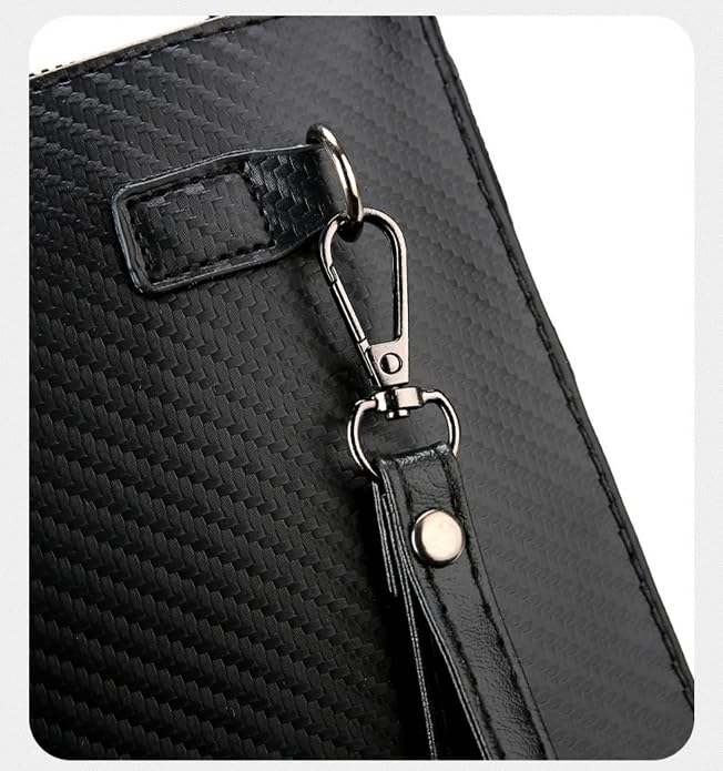 Mens Clutch Bag Man Purse Handbag 9.5-11 inches Large Hand Bag Big Clutch Wallet