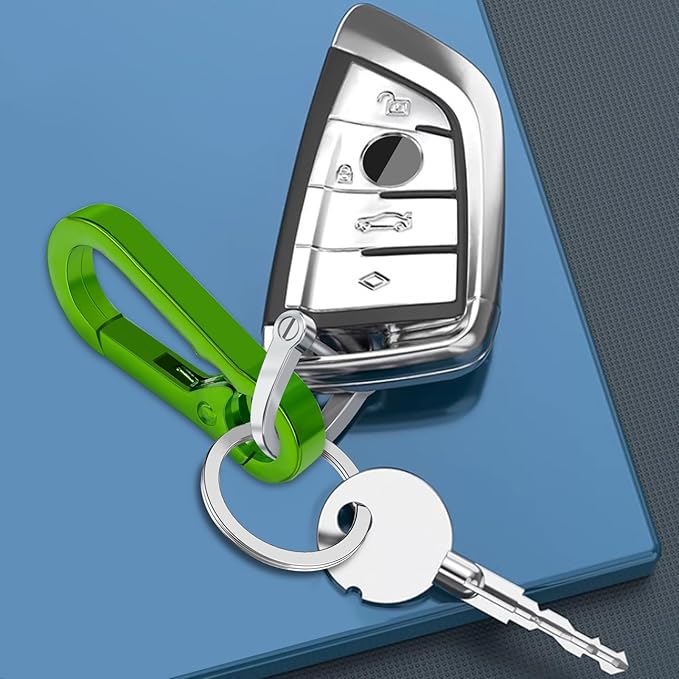 Zinc Alloy Key Chain 3 Packs Keychain Keyring Organizer Key Ring Holder Clip for Men and Women