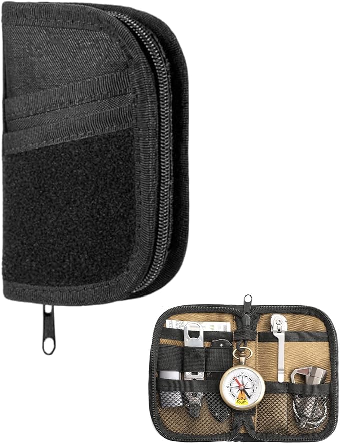 Mini EDC Pouch, Small Tactical EDC Molle Belt Pouch for Men, Portable Military Carry Accessory for Phone, Tools, and Essentials