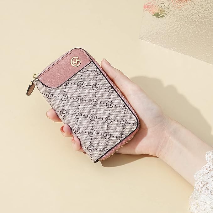 GOLF SUPAGS Women PVC Leather Car Key Chain Card Holder Wallet Pouch 6 Hook Snap Closure keys Money Organizer Case | Card Holder, 6 Hook, Snap Closure, keys, Money Organizer, Case