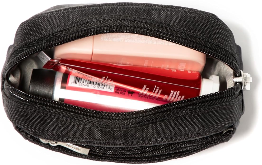 Baggallini Women's Pocket Cosmetic - Lightweight Bag - Travel Essentials Makeup Organizer Mini