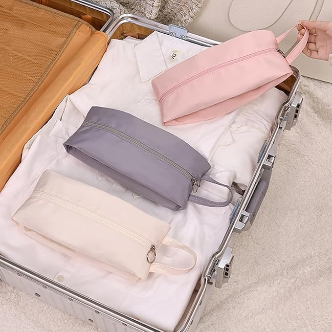 3Pcs Travel Underwear Organizer Bag Portable Clothes Pouch for Travel Organizer Pack Cube for Lingerie Socks