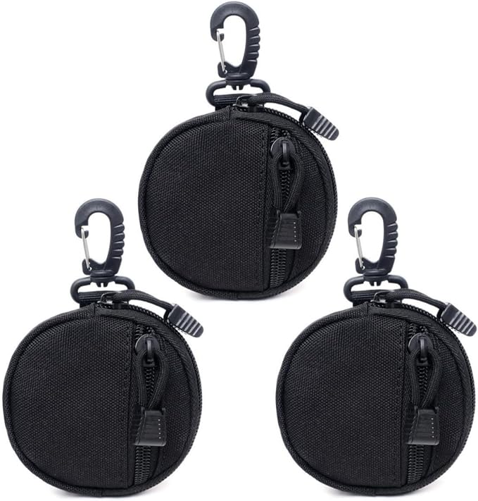 Small EDC Pouch EDC Bag Molle Pouch Tactical Wallet, Molle Accessories, Coin Pouch Coin Purse, Key Case, Tactical Keychain Pouch, Earphone Case, Military Gear Waterproof