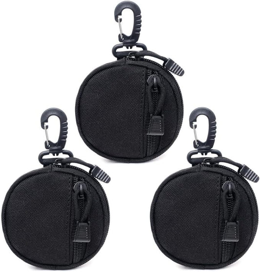 Small EDC Pouch EDC Bag Molle Pouch Tactical Wallet, Molle Accessories, Coin Pouch Coin Purse, Key Case, Tactical Keychain Pouch, Earphone Case, Military Gear Waterproof
