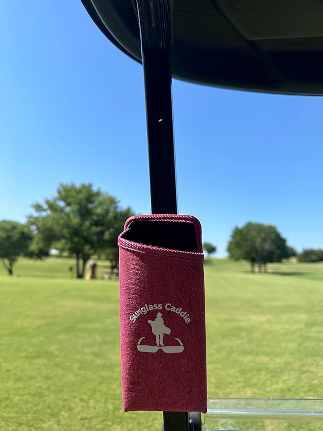 Eyeglass Caddie Durable Lightweight Magnetic Backed Sunglass Case