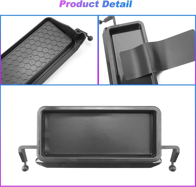 SXCY for 2024 2025 2026 Toyota Tacoma Center Console Organizer (8 inch screen Only) for 2024 2025 2026 Tacoma Dashboard Tray for 2024-2026 Tacoma Screen Back Organizer for 2025 2026 Toyota Tacoma