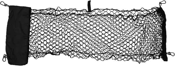 Cargo Net Compatible with 2024 2025 2026 Toyota Tacoma Envelope Style Truck Storage Net Dense Mesh with Free Storage Bags for 2025 Tacoma Exterior Accessories (4.1'×1.5')
