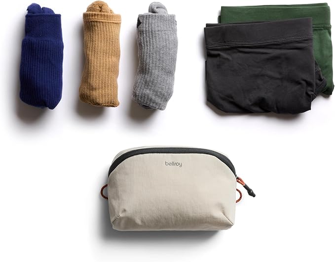 Bellroy Lite Packing Pouch 2L (organizer packing cube for travel near and far) - Ash