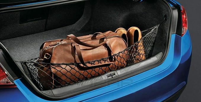 Trunk Organizer for Chrysler 200 2015-2017 – Mesh Car Trunk Organizer – Cargo Net for Coupe, Sedans – Nylon Mesh Netting – Compatible with Chrysler 200 2015-2017