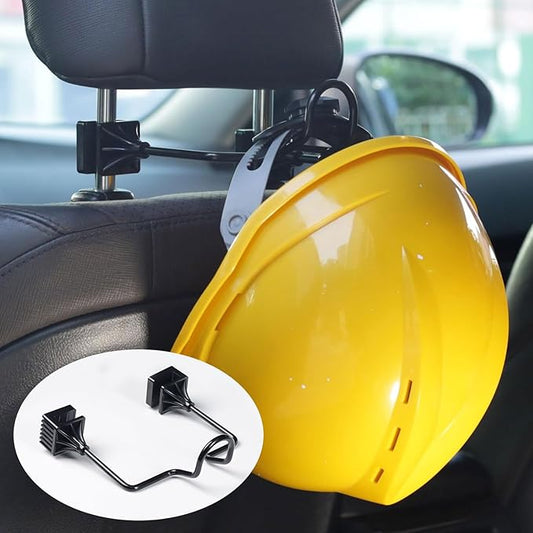 GEEDAR Hard Hat Holder for Truck Seat, Caps Hanger for Truck Accessories, Car Back Seat Headrest Hooks for Men and Women