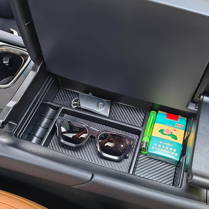 Center Console Organizer Compatible with Lexus RX 2023 2024 2025, Screen back Organizer for 2025 RX Hybrid RX 350h 500h F Sport Premium+ Luxury F Sport Handling(Set of 2)
