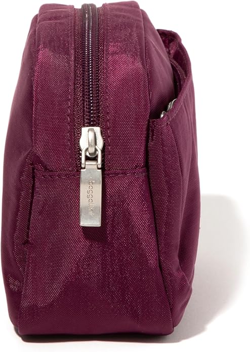 Baggallini Women's Pocket Cosmetic - Lightweight Bag - Travel Essentials Makeup Organizer