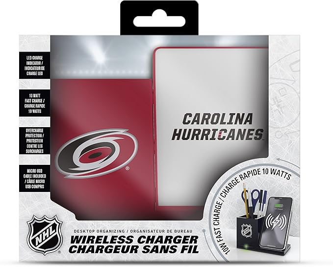 SOAR NHL Wireless Charger and Desktop Organizer