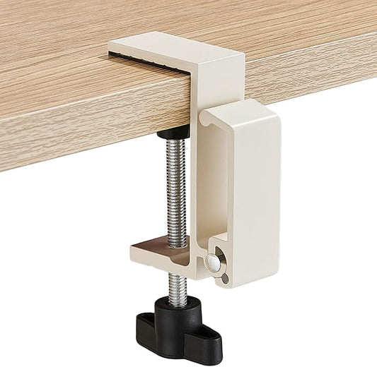 Headphone Stand for Desk , Aluminum Alloy Foldable Headphone Holder - Headset Stand Hook Mount, PC Gaming Headset Holder Under Desk Clamp for Office, Computer, Student Class Table, Handmade Table