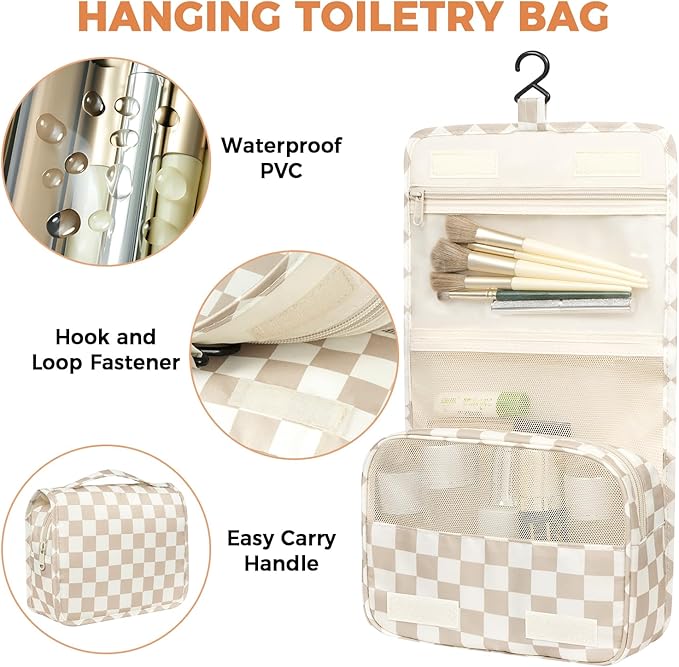 BAGAIL 9 Set Packing Cubes with Packing List Luggage Packing Organizers for Travel Accessories