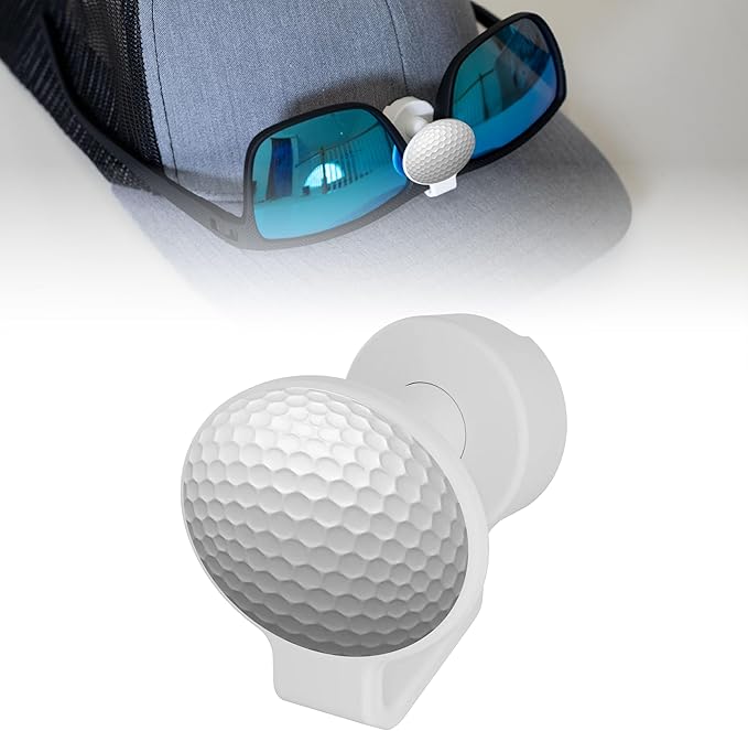 Magnetic Sunglass Clip for Hats - No-Slip Glasses Holder for Caps, Visors & Hard Hats - Magnetic Sunglasses Visor Clip