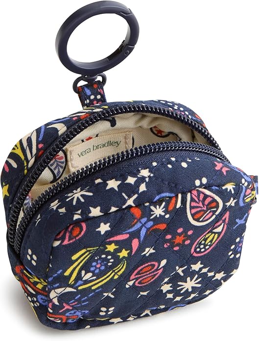 Premium Cotton Zip Earbud Bag Charm