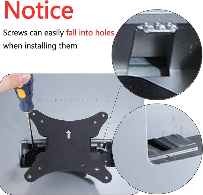 EX3203R VESA Adapter Compatible with BenQ 32" 35" Monitor（Fits EX3203R,EX3501R）â€?75x75 to 100x100 Wall Mount