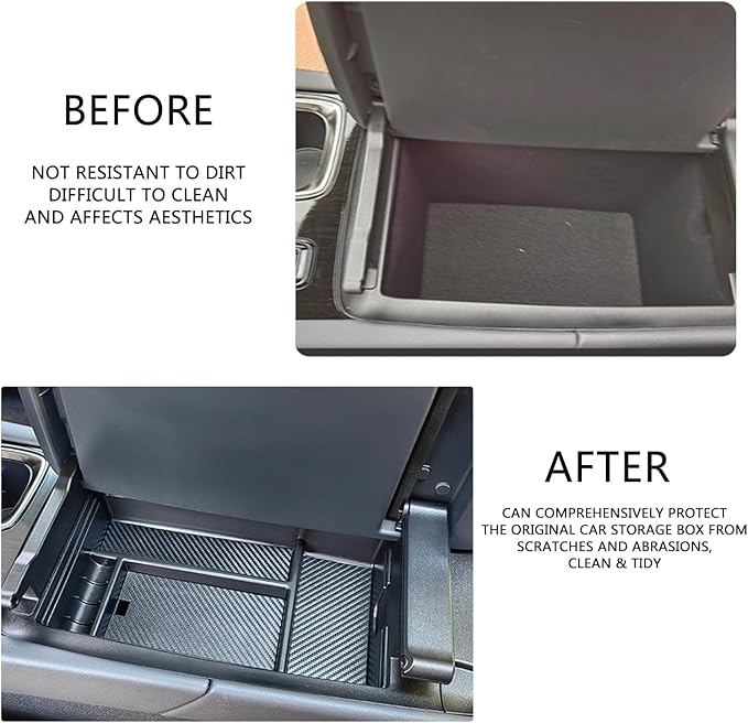 Center Console Organizer Compatible with Lexus RX 2023 2024 2025 2026, Organizer Tray for 2025 RX Hybrid RX 350h 500h F Sport Premium+ Luxury F Sport Handling
