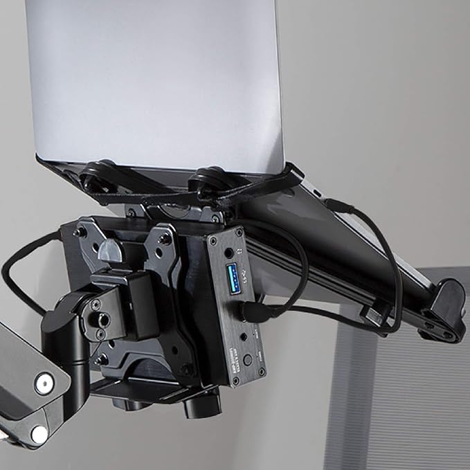 AVLT Thin Client VESA Mount for Intel NUC Mini PC Up to 2.76" Thick - Compatible with Monitor Back, Monitor Arm Stand, Pole or Under Desk