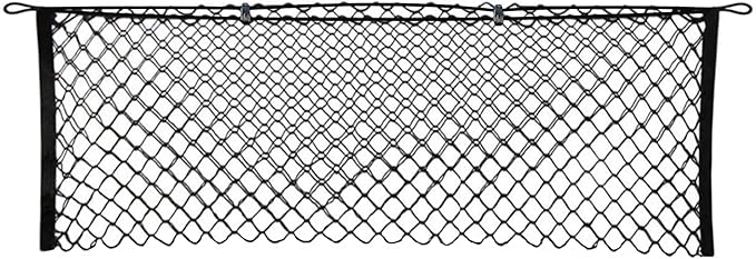 Envelope Style Automotive Elastic Trunk Mesh Cargo Net for Honda Accord 2013-2022- Premium Trunk Organizer and Storage - Luggage Net for Sedan