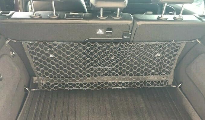 Rear Trunk Organizer Cargo Net for Mercedes-Benz GLA-Class 2014-2025 – Envelope Style Cargo Net for SUV – Premium Mesh Elastic Car Trunk Organizer – Compatible with GLA