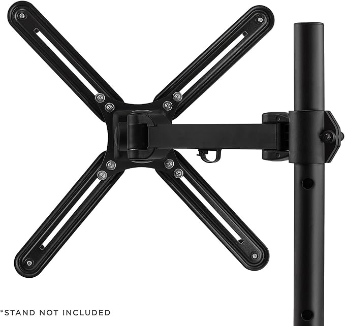 Mount-It! Non-VESA Monitor Mount Adapter Kit ??Universal VESA Mount Adapter for 13??7 Inch LCD LED Screens, Converts to 75x75 & 100x100, Heavy Duty Steel Bracket for Desk