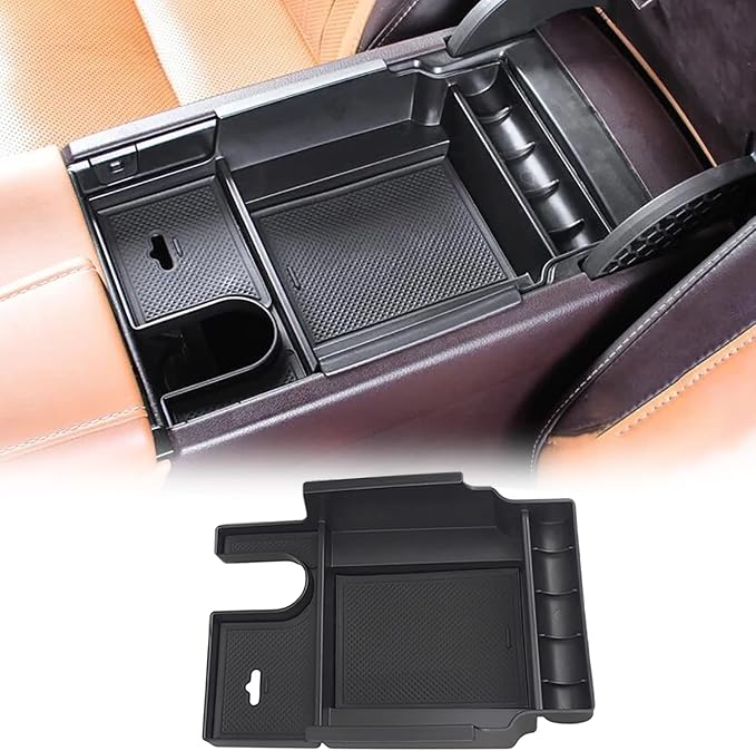 Center Console Organiser Storage Tray Compatible with Lexus RX 2022 Accessories 2022 2021-2016 RX200t RX350 RX400h RX450h Armrest Secondary Storage Box Insert Tray