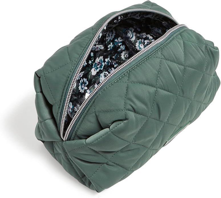 Vera Bradley Women's Performance Twill Medium Cosmetic Makeup Organizer Bag