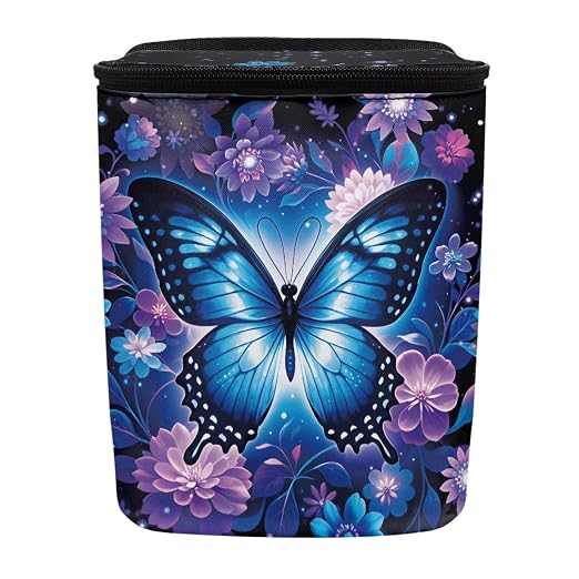 Forest Mushroom Car Trash Can with Lid Hanging Car Trash Bag Leak-Proof Portable Cars Garbage Bin Truck Sedan Accessories Interior Cars Organizer