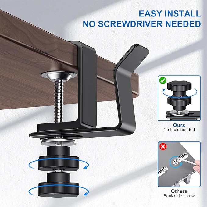 Vertical Laptop Stand, Adjustable Laptop Holder for Desk Side, fits All MacBook/Surface/Samsung/HP/Dell/Chrome Book (Black)
