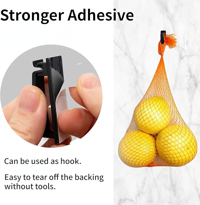 Cable Clips 50PCS, Self Adhesive Cable Management Clips, Cord Organizer Wire Clips Cord Holder for Appliances PC Wall Ethernet Cable Under Desk Nightstand Home Office Car