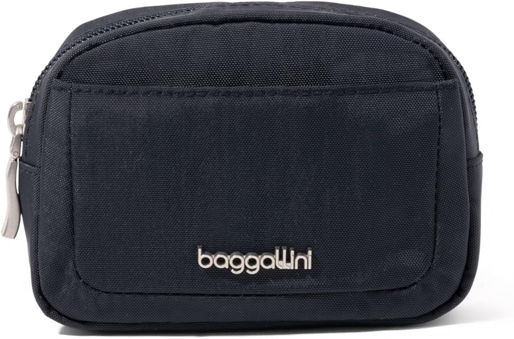 Baggallini Women's Pocket Cosmetic - Lightweight Bag - Travel Essentials Makeup Organizer Mini