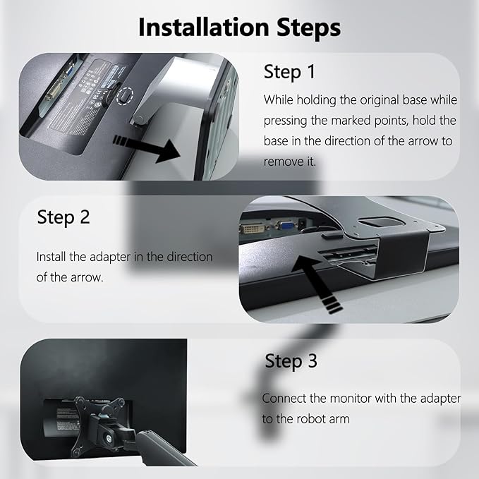 S2340M VESA Adapter Compatible with 22" S2240L,22" S2240M,23" S2340L,23" S2340M,24" S2440L Monitor??75x75 to 100x100 Wall Mount Bracket