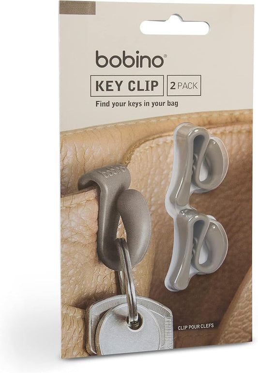 Bobino Key Clip 2-Pack - Stylish Minimalist Organizer