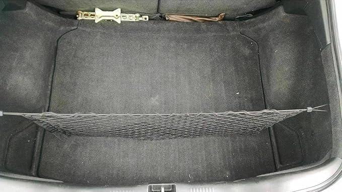 Rear Trunk Organizer Cargo Net for Acura RSX 2002–2006 – Envelope Style Cargo Net for Coupe–Premium Mesh Elastic Car Trunk Organizer Vehicle Carrier Storage – Compatible with Acura RSX