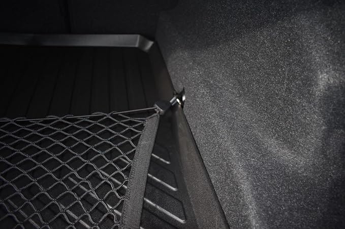 Trunk Organizer Cargo Net for BMW 5-Series 1999-2023 – Floor Style Cargo Net for Sedan – Premium Mesh Car Trunk Organizer Vehicle Carrier Storage – Compatible with BMW 5-Series