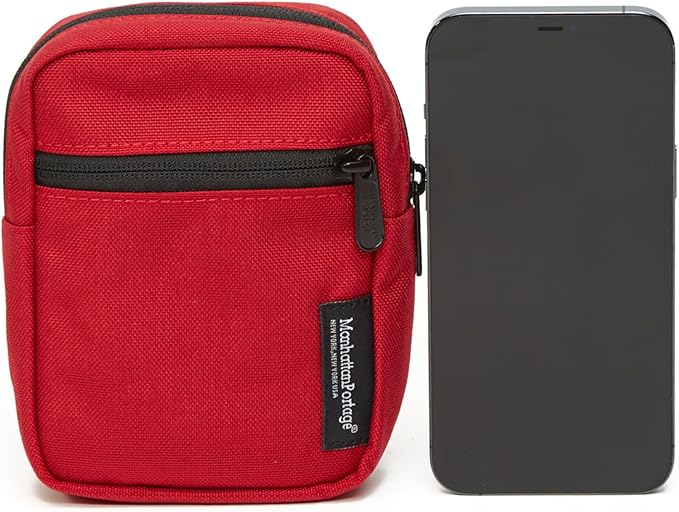 Manhattan Portage TrekPro Zipper Pouch Modular Utility Pouch with Reversed YKK Zippers 1000D Cordura EDC Organizer for Tactical or Urban Use