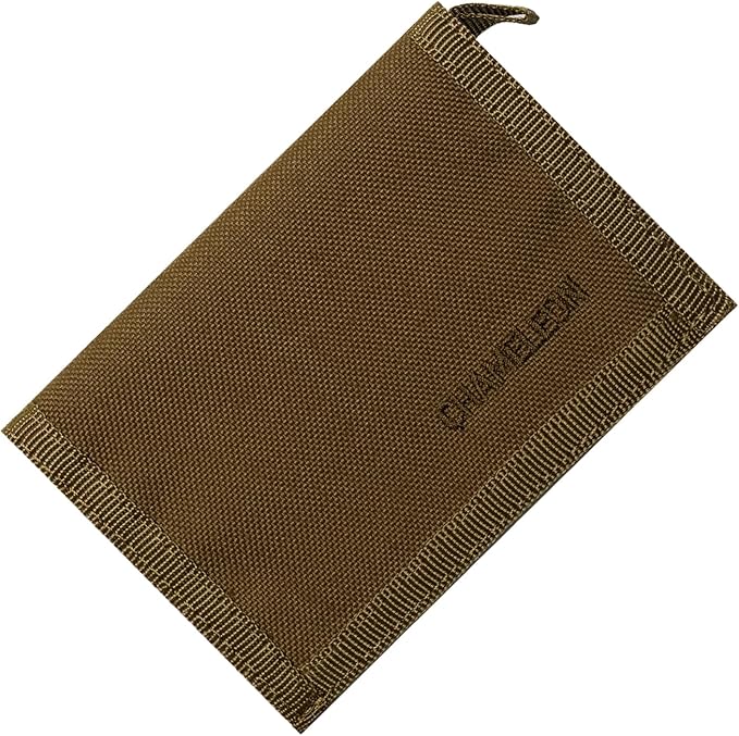 Chameleon Bifold Mens Nylon Wallet-Military Tactical Men Wallet- Canvas Thin Front Pocket Travel Bi-Fold Wallet-Best Nylon Travel Pouch