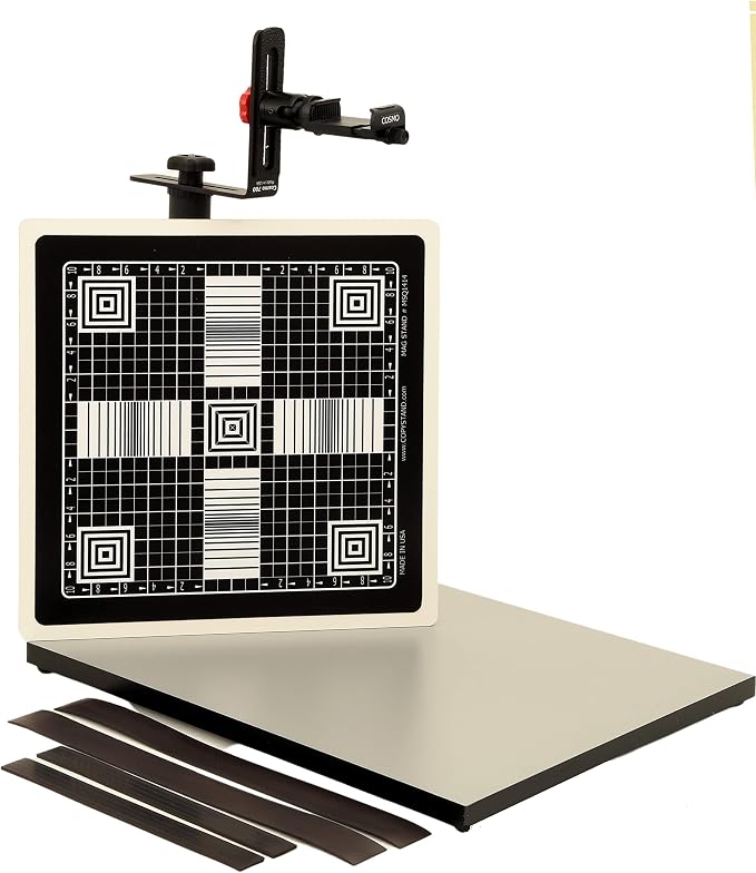 Cosmo Mini 700 Copy Stand, a Stand for Your Smartphone to Digitize Large Pictures, Documents, Chef Plates Meals (Online Food Vendors) and 3D Objects with a Large Floating Mag. Board, Made in USA