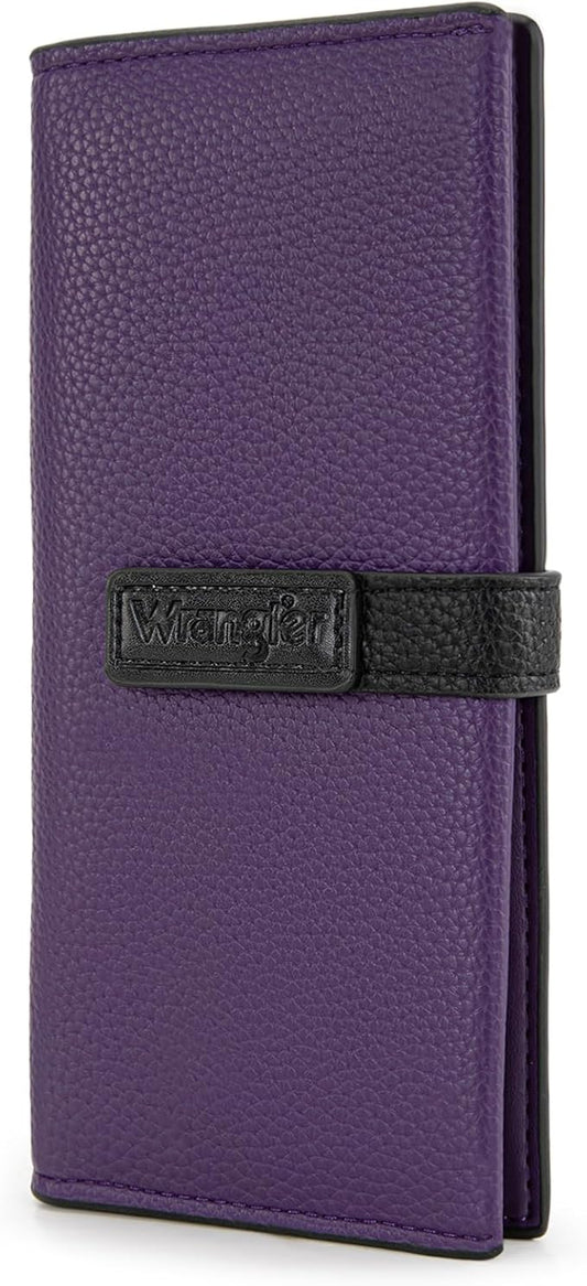 Montana West X Wrangler Wallets Women RFID Blocking Bifold Wallets, Card Cases & Money Organizers Clutch Wallet