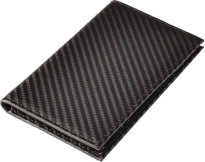 Slim Thin ID/Credit Card Holder RFID Genuine Leather Bifold Front Pocket Wallet